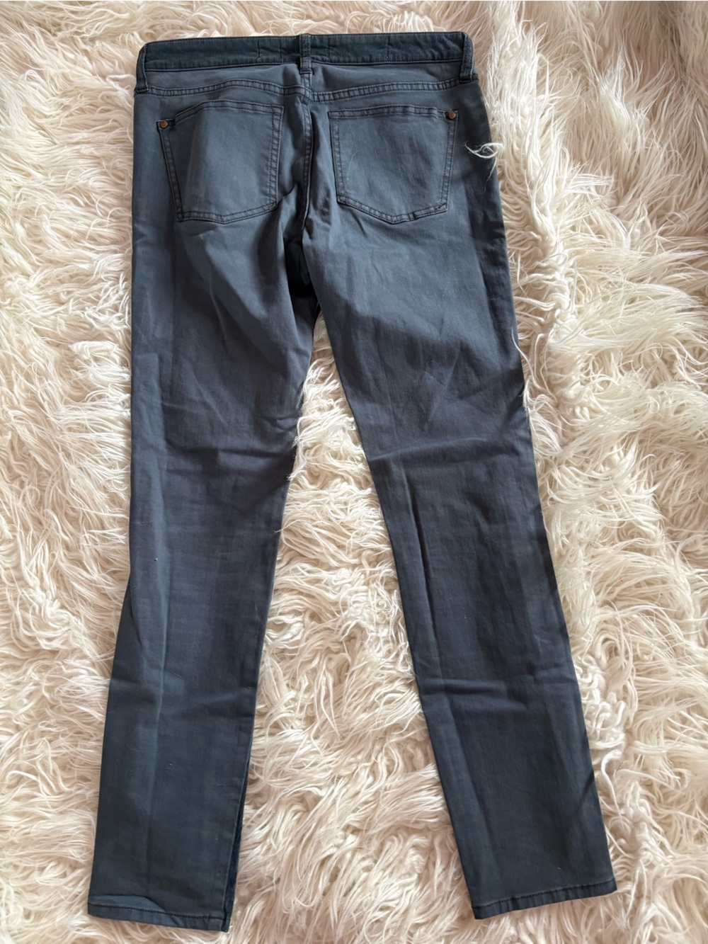 Anthropologie Pilcro Stet Slim Skinny Corduroy Jeans Blue 27 - Picture 4 of 4